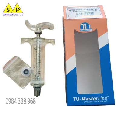 Xi lanh nhựa TU-FLEX MASTERLINE ĐỨC 10ml, 20ml