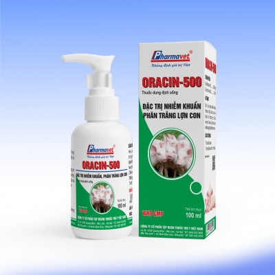 ORACIN-500 (PHÂN TRẮNG LỢN CON)