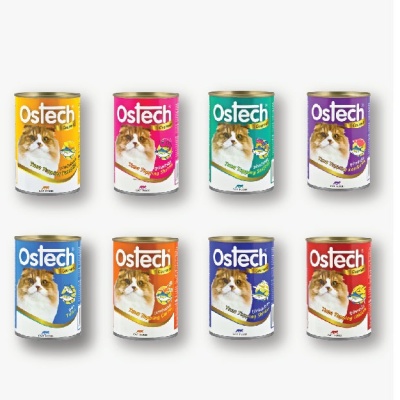 OSTECH GOURMET CAT FOOD 400G