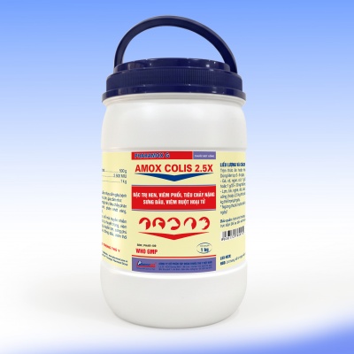 PHARAMOX G (AMOX COLIS 2.5X)