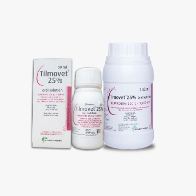 TILMOVET 25% ORAL SOLUTION