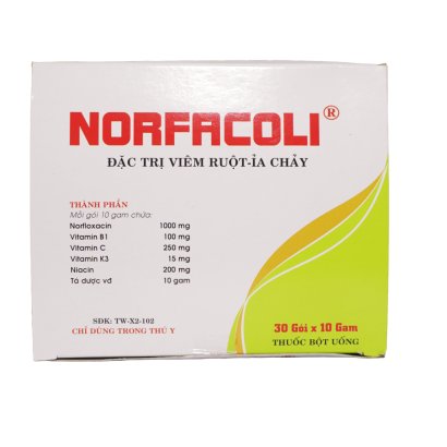 NORFACOLI (Thuốc bột)