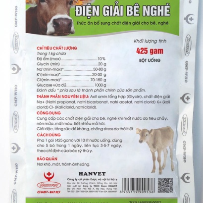 ĐIỆN GIẢI BÊ NGHÉ