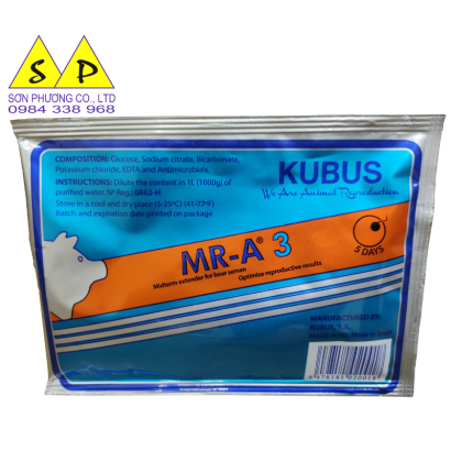 Môi trường bảo quản tinh heo MR-A 3
