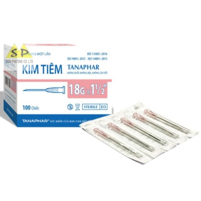 Kim tiêm đốc nhựa Tanaphar 18G