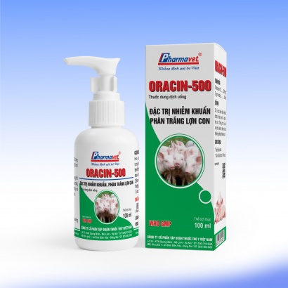 ORACIN-500 (PHÂN TRẮNG LỢN CON)