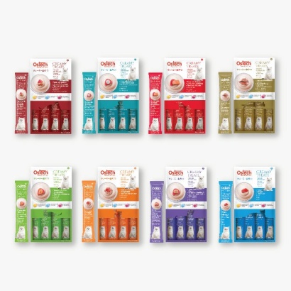 OSTECH CREAMY TREATS CAT FOOD