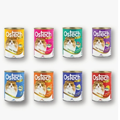 OSTECH GOURMET CAT FOOD 400G
