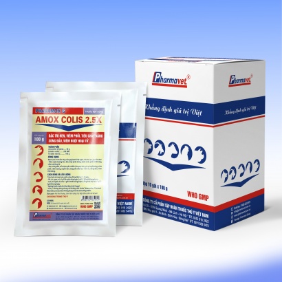 PHARAMOX G (AMOX COLIS 2.5X)